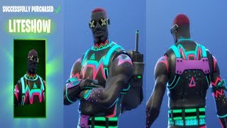 Fortnite Liteshow Outfit Buying In Item Shop Today