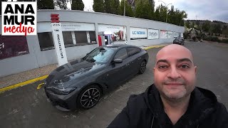BMW i4 2022 Uzun Yol Test su Emre Anamur Vlog / Elektrikli i4 eDrive M Sport İst