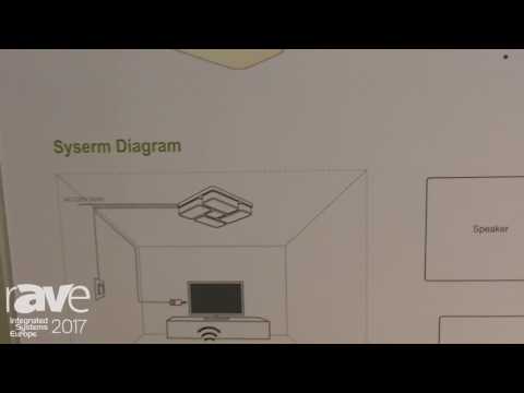 ISE 2017: Turnright Intelligence Displays Youzhuan WIFI Enabled In-ceiling Music Lamp