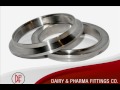 Video Hot Offer on Astm A403 dairy butterfly valve dairy fittings dairy clamp dairy union with best price