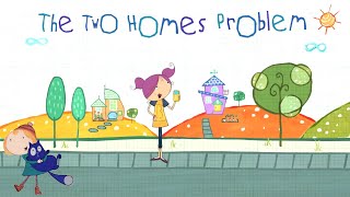The Two Homes Problem Peg Cat Pbs Kids Videos