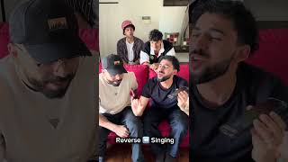 Reverse Singing Challenge