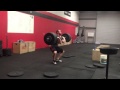 Vic 305# Squat Clean
