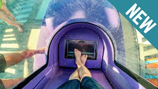 Super Fast Piranha Plunge Water Slide Tropic Falls At Owa