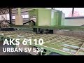 Linia zgrzewająco-zaczyszczająca URBAN AKS 6110 + SV 530