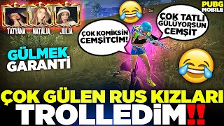 Trolledi̇ği̇m Rus Kizlari Bana Yürüdü Gülmekten Yarildilar Pubg Mobile