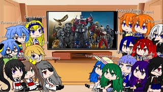 Gacha Life Date A Liveinfinite Stratos Girls React To Ichika & Shido As Optimus Primeprimal 7