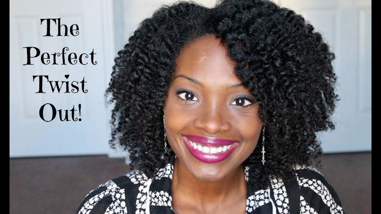 The Perfect Twist Out | Natural Hair - YouTube
