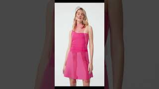 Kloş Mini Pembe Etek