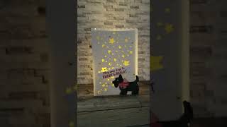 Super Cute Luminary With New Star Treat Bags & Christmas Scottie Bundle