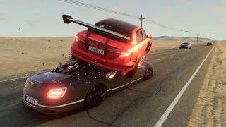 Realistic High Speed Crashes Beamng.drive Ggh