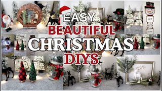 Must See Beautiful Dollar Tree Easy Christmas Diys