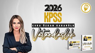 29 Kpss Vatandaşlık - Yargı - Yargı Sistemi - Esra Özkan Karaoğlu - 2026