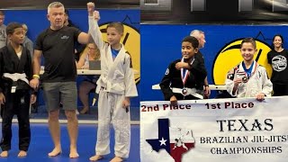 Kaiden Wins Texas Bjj Tournament - Texas Brazilian Jiu Jitsu Championship
