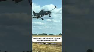 Ukraynada Z-137 Agro Turbo Kənd Təsərrüfatı Təyyarəsi R-73 Raketi Ilə Silahlandırılıb