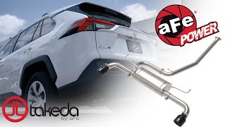 Afe Power Toyota Rav4 Takeda Cat-Back Exhaust System Sound Clip