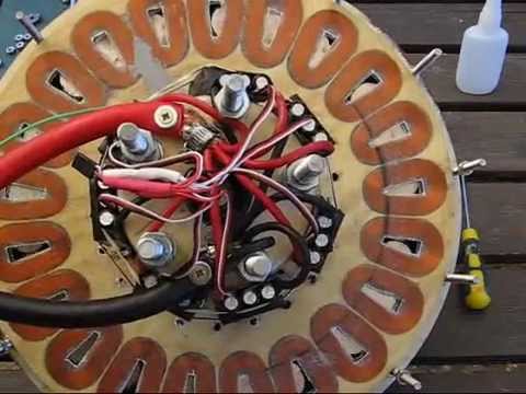 electric motor 11 5kw test run youtube bldc generator design