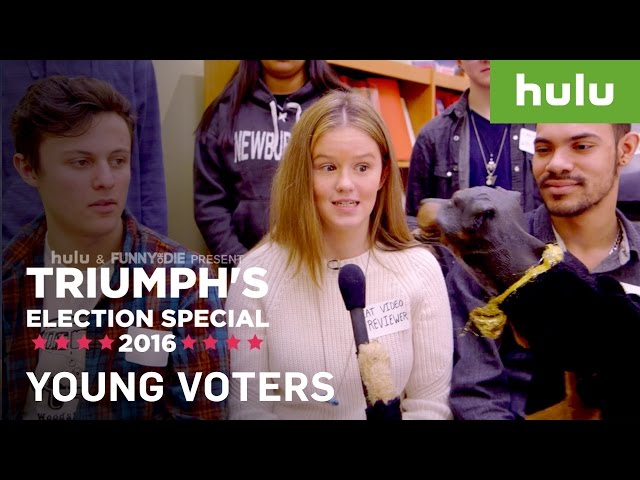 Triumph The Insult Comedy Dog Talks To Politically Correct College Students - Video