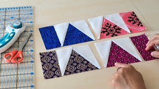 The Quilt Block That Took My Breath Away See How I Made Itsewing Idea For Leftover Fabric.