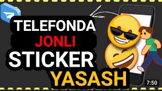 📲Telefonda Jonli Stickerlar Yaratish Qimirlaydigan Stikkerlar Yasash Videosi Animation Sticker Maker