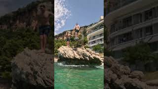 Vlorë Albania Cliff Jump 2025