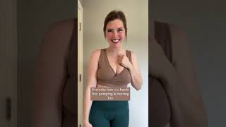 Nursing & Pumping Bra For New Moms - Love & Fit