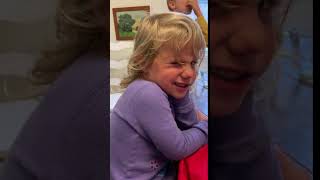 Funny Little Girl Accidentally Burps