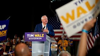 Governor Walz Campaign Kickoff Rally In Minneapolis