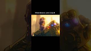 When Marvel Turns Dark
