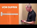 Product Video - This video demonstrates how to install the Von Duprin 98/99 Ri...
