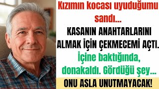 Kızımın Kocası Çekmecemi Açtı... Gördüğü Şey Karşısında Donakaldı