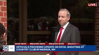 Officials Providing Update On Fatal Shooting At Country Club In Nashua, Nh