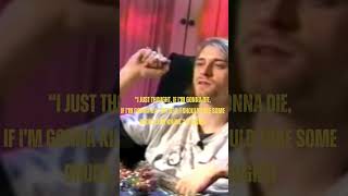 Kurt Cobain Talks About Stomach Ailment And Drugs