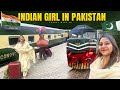 Indian girl in Pakistan 🇵🇰 Pakistani Railway 🚃 Wagah Border to Panja Sahib via Lahore ||