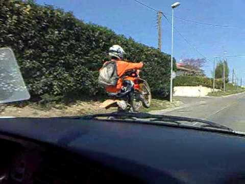ktm 125 sx wheeling - YouTube