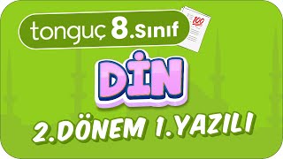 8.Sınıf Din 2.Dönem 1.Yazılıya Hazırlık 📑 #2024