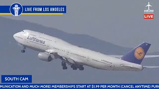 (PART 2) BIG Sunday Show! THE ONLY LAX 🔴LIVE Stream with MULTI-CAM Airport Coverage!