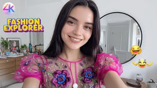 Micro Lingerie 4K Shein Try-On Haul 2025 Micro Bikinis & Transparentlingerie Fashion Trends