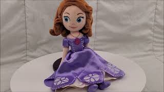 Disney Store Sophia The First Plush Sophia 13 In Purple Dress