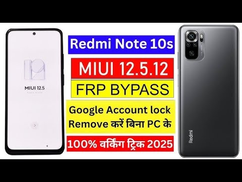 Redmi note 10s frp bypass remove google account | how to Redmi note 10s frp bypass remove google account | how to