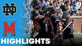 Notre Dame Vs Maryland Ncaa College Lacrosse Highlights - March 01, 2025