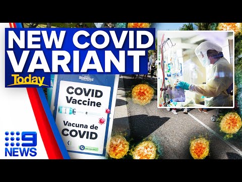 New COVID19 variant in US | Coronavirus | 9 News Australia