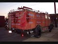 1964 Mercedes Benz Metz 4X4 Fire Truck