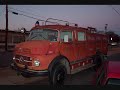 1964 Mercedes Benz Metz 4X4 Fire Truck