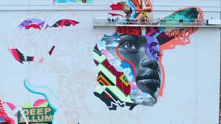 Tristan Eaton in Deep Ellum, TX