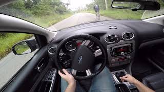 FORD FOCUS GHIA 2.0 MANUAL 2009 | ACELERANDO NA ESTRADA DOS ROMEIROS | TEST DRIVE ONBOARD POV GOPRO