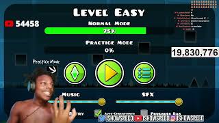 Ishowspeed Plays Geometry Dash Full Video