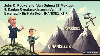 Rockefellerdan Oğluna 38 Mektup 9. İnancın Var Mı? Başarısızlık Bir Hata Değil, İnançsizliktir