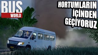 Hortumlarin İçi̇nden İnsanlari Kurtariyoruz Bus World