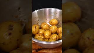 The Crispiest Oven Roasted Smashed Potatoes